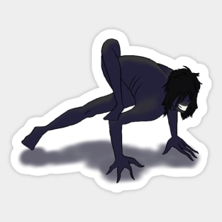 Lurking cryptid 2 Sticker